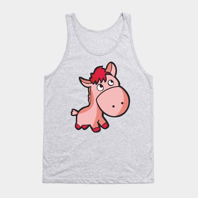 pink pony horse Tank Top by imdesign